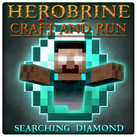 Herobrine: kerajinan dan lari