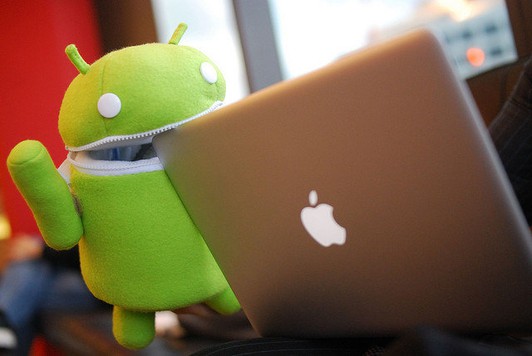 Android sudah memiliki 75% pasar. 80% diharapkan. 