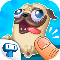 Puzzle Pug-bermain dengan anjing