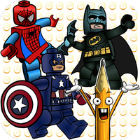 Cara Menggambar: Lego Super Heroes