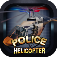 Helikopter polisi-penerbangan 3D