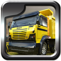 Berat Dump Truck 3D parkir