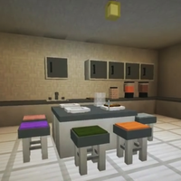 Pelajaran furnitur Minecraft